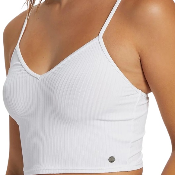 Roxy Tropical 2 Piece Set Brami 2 Crop Top & East Does It Shorts Women’s XL NWT - Picture 5 of 7